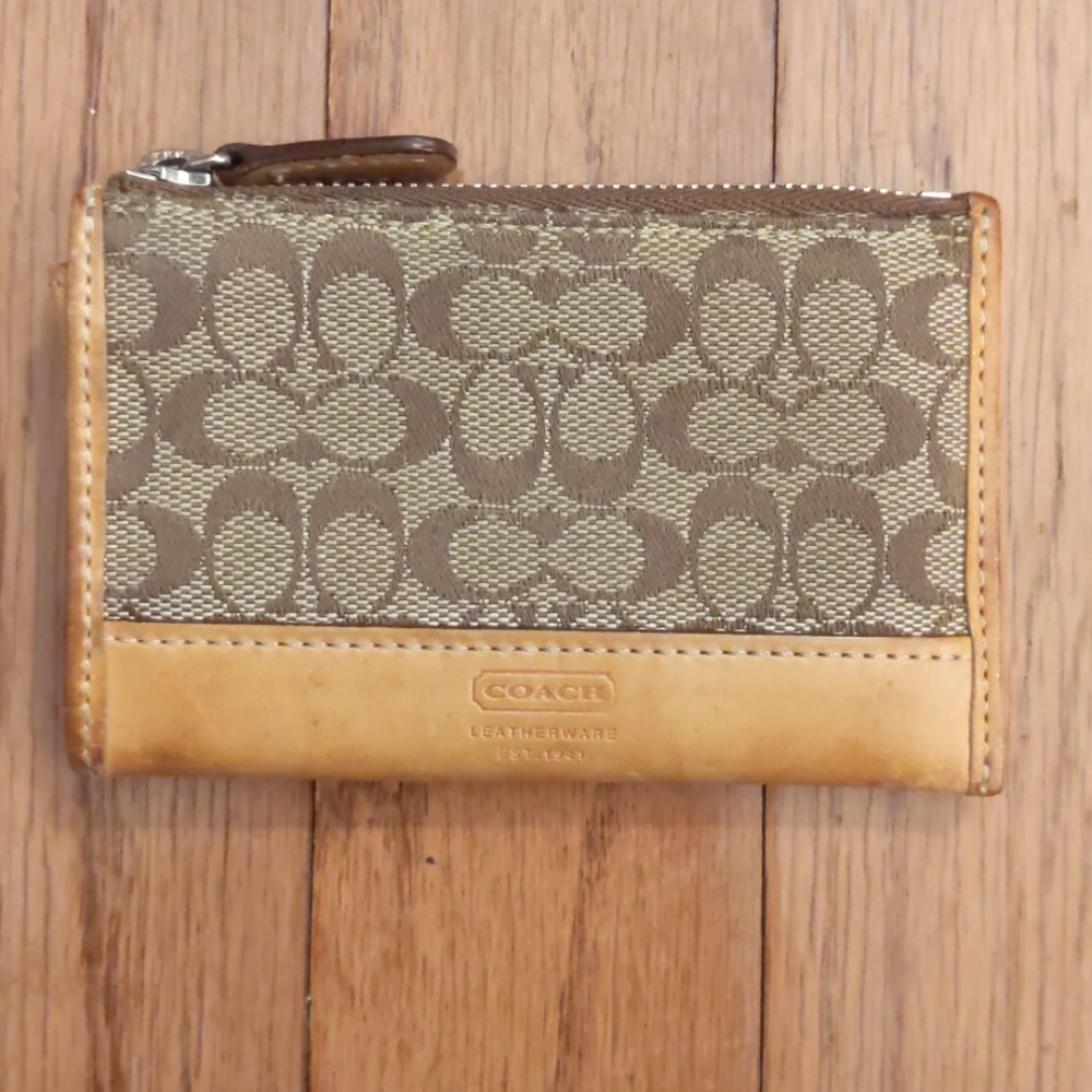 Authentic Coach Mini Wallet